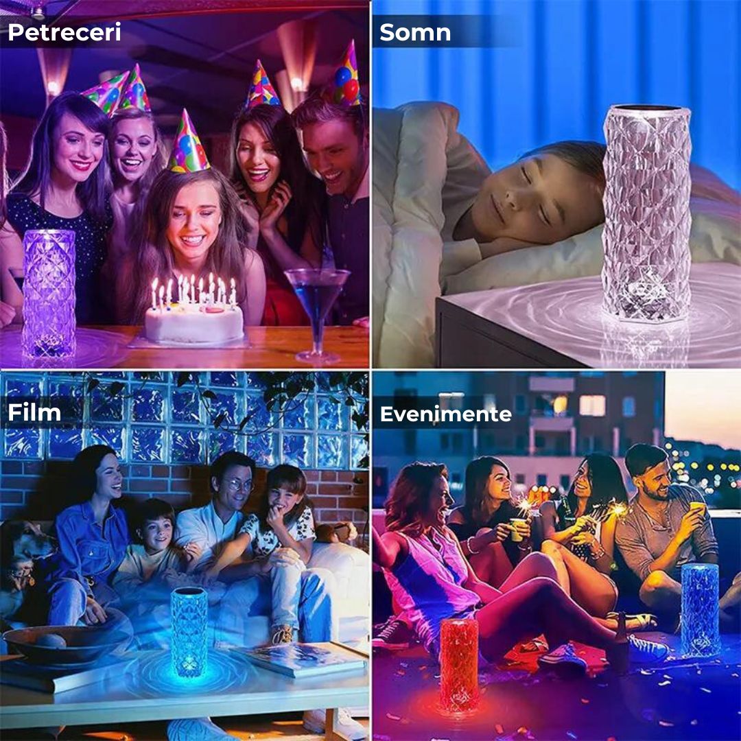 Lampă Ambientala Crystal 1+1 Gratuit